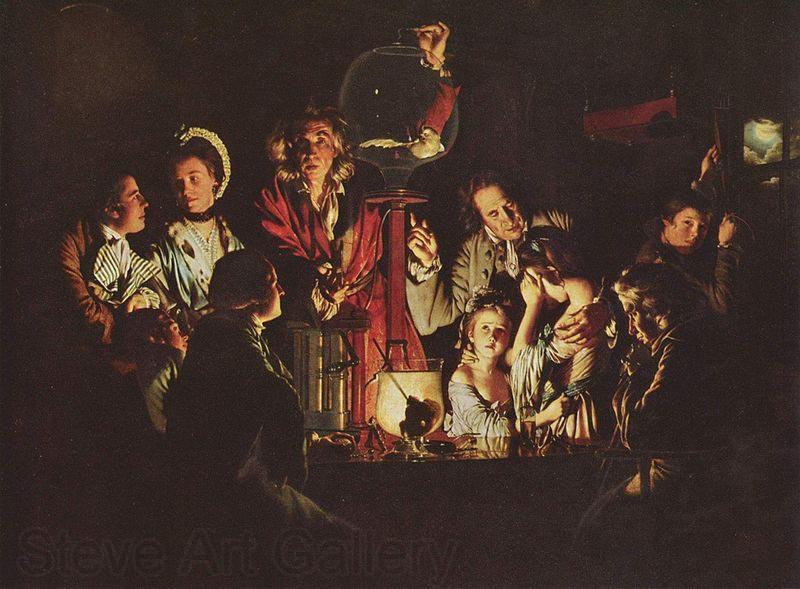 Joseph wright of derby An Experiment on a Bird in the Air Pump